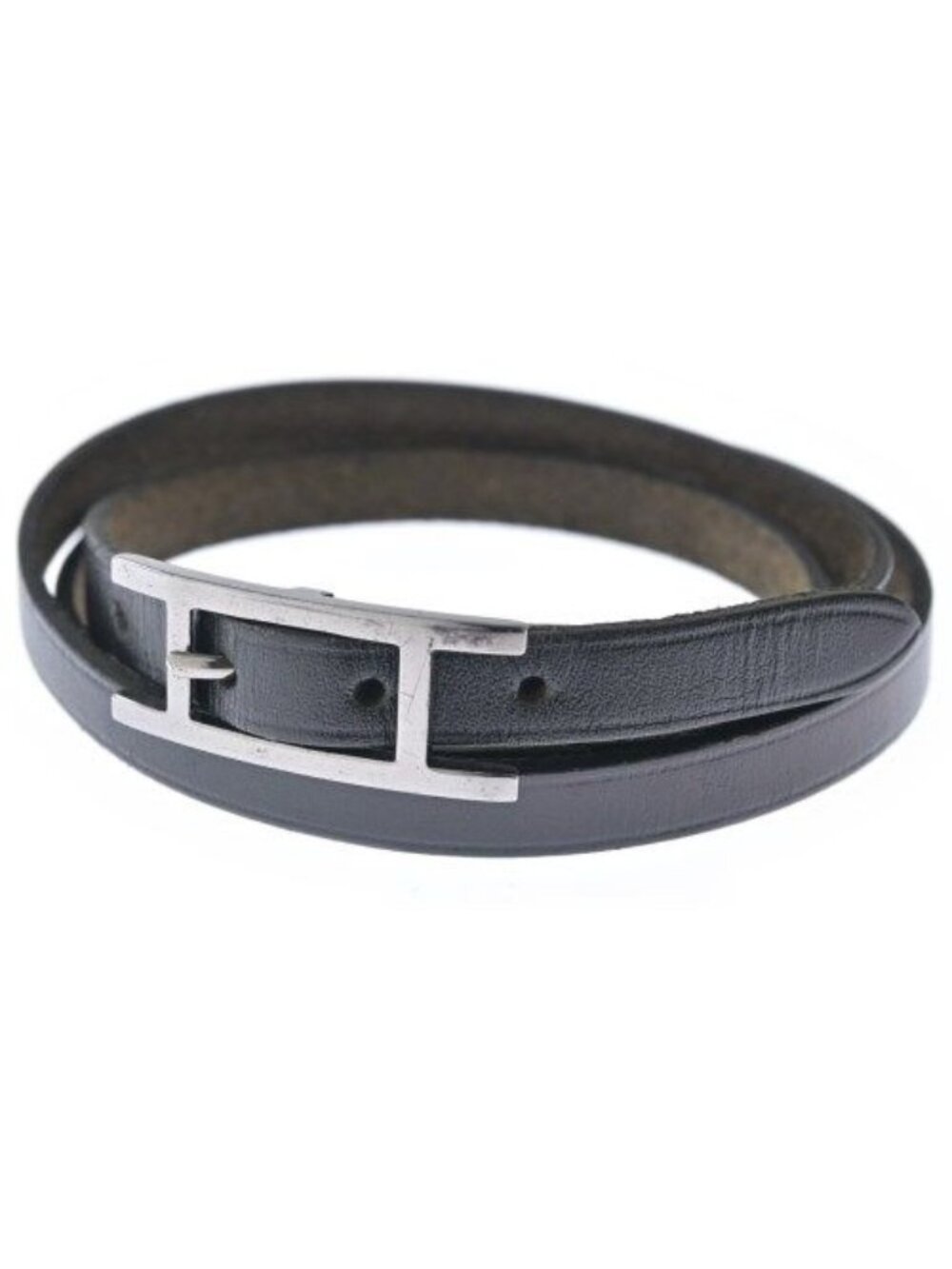 Hermes Bracelet Bangle Black